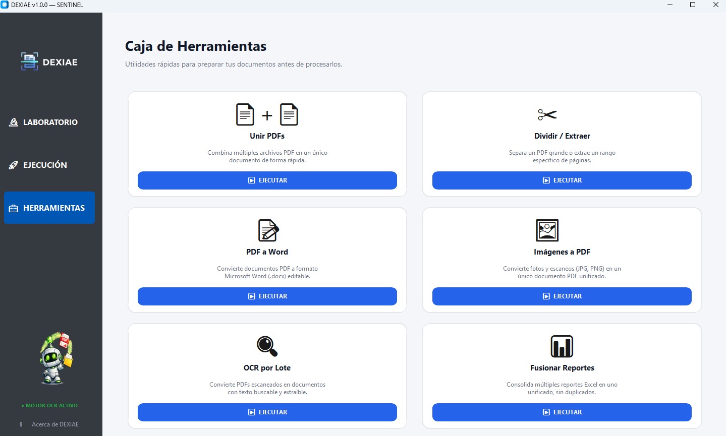 Caja de Herramientas de DEXIAE